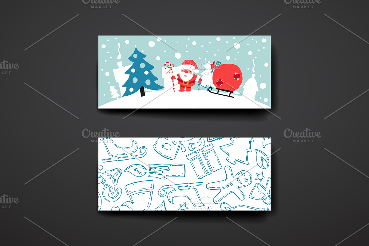 Merry Christmas Card Templates, a Card Template by Palau (Photo 13 of 13)