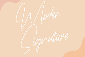 Etiquette - Modern Signature Font