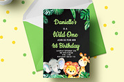Wild One Invitation, an Invitation Template by mpcprintables (Thumbnail 1 of 3)