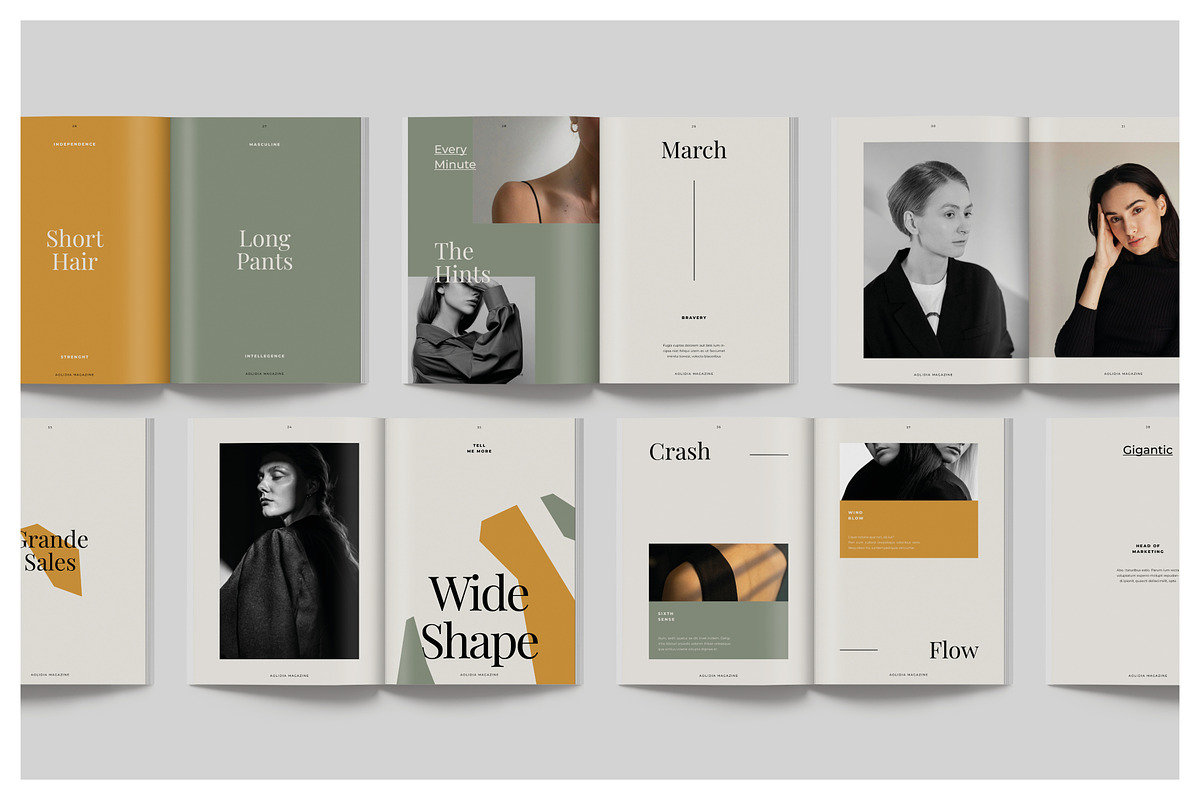 AOLIDIA Editorial Lookbook, a Magazine Template by Arif Tri Ananta (Photo 8 of 14)