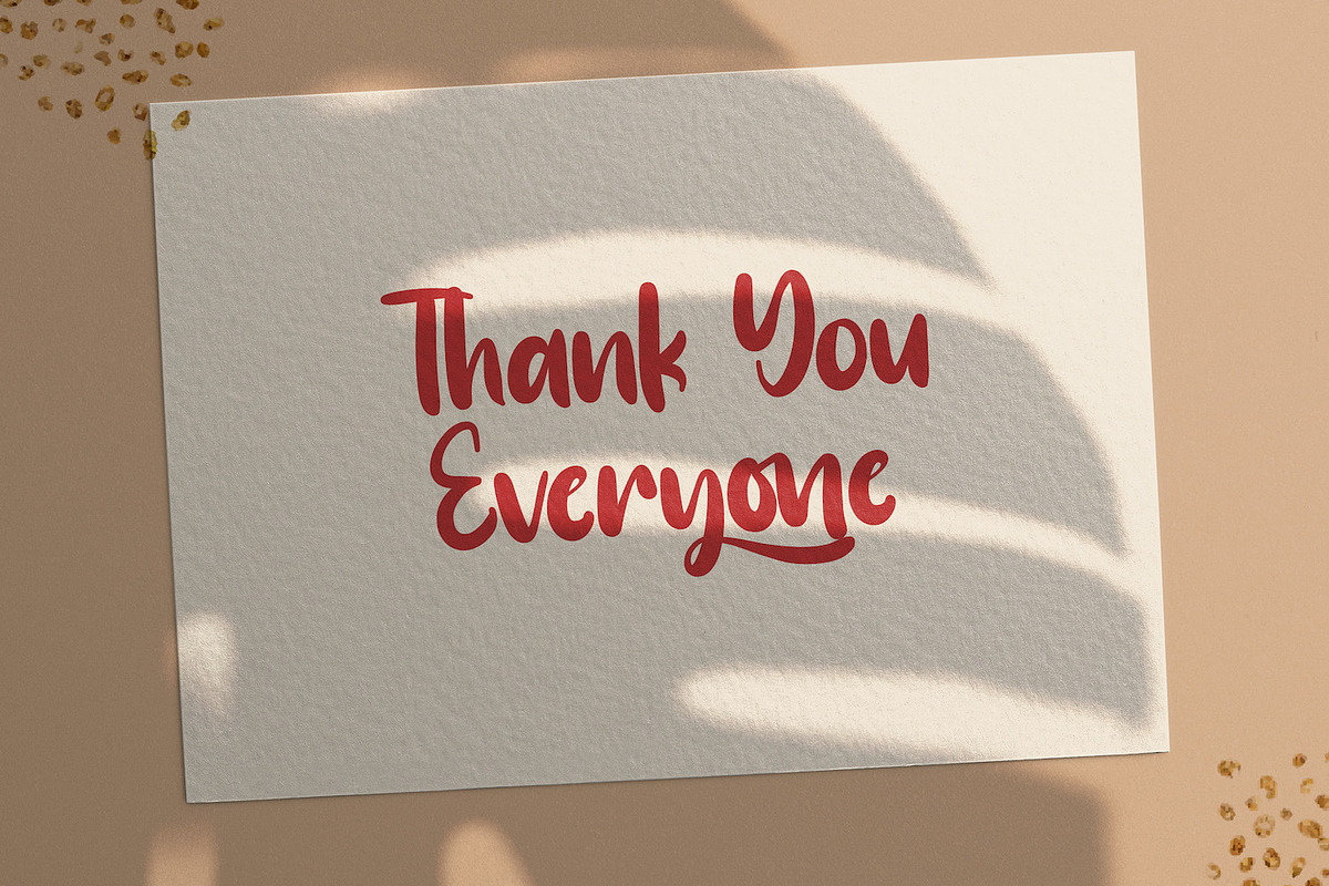 Sanju Vony - Handwritten Font, a Script Font by StringLabs (Photo 12 of 12)