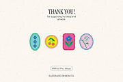 Tiny Colorful Stamp Illustrations, a Decorative Illustration by Eldorado Design Co. (Thumbnail 8 of 8)