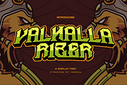Valhalla Rizer - Esport Font, a Font by Brightone (Thumbnail 1 of 8)