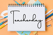 Valentine Signature, a Handwritten Font by InermediaSTUDIO (Thumbnail 5 of 8)