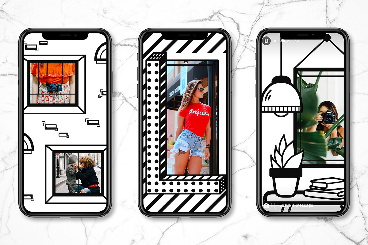 DoodleMe CANVA, PS Stories, a Social Media Template by Dasha_D (Photo 3 of 5)