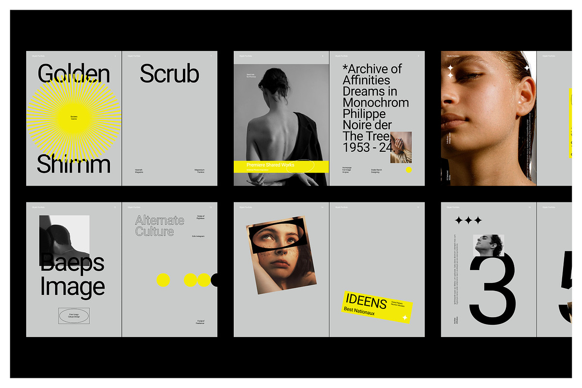 OBJEKT Creative Portfolio, a Magazine Template by Arif Tri Ananta (Photo 3 of 14)