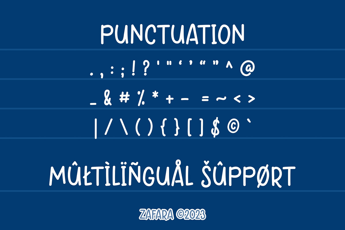 Sprightly - A Handlettered Fonts, a Handwritten Font by Zafara Studios (Photo 5 of 6)
