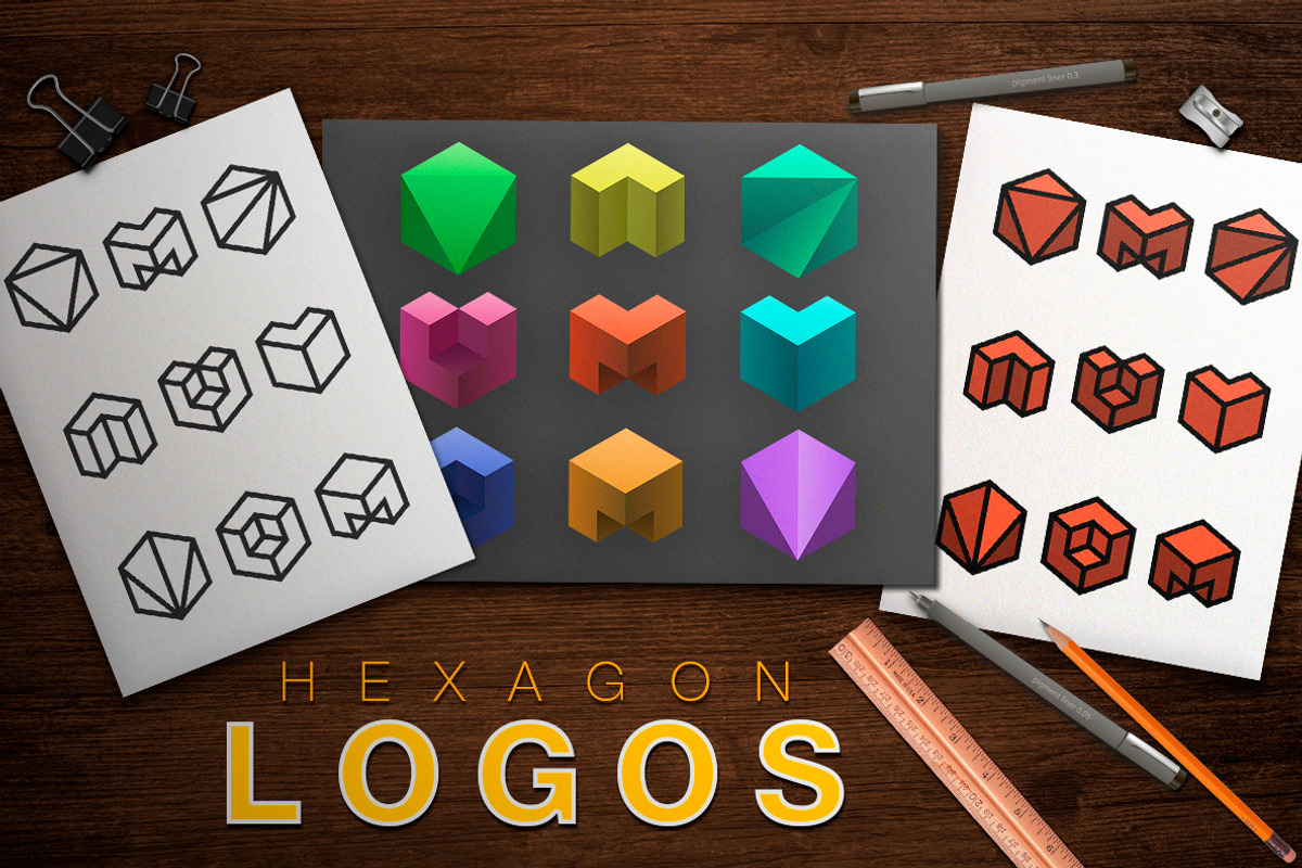 20 Creative Logo VOL.1 (94%OFF), a Branding & Logo Template by Michael Rayback Design (Photo 3 of 5)