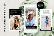 Instagram Stories Templates - CANVA, a Social Media Template by Just Like White Creative (Thumbnail 1 of 5)