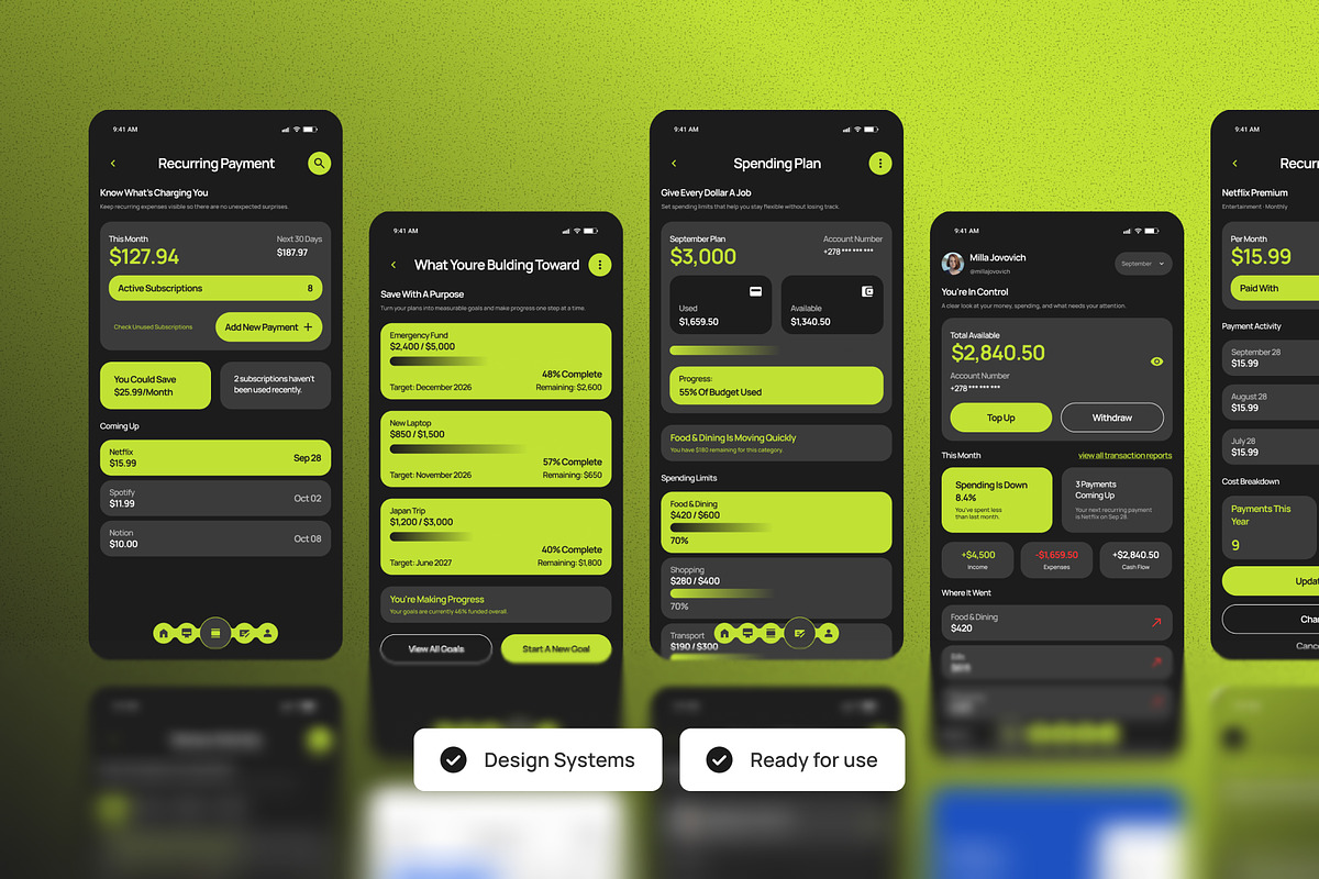 Vestra - Subscription Manager UI App, an App Template by twinstd (Photo 3 of 5)