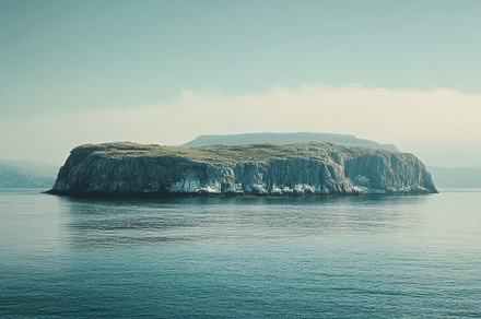 Breathtaking rocky island in the Atl, a Photo by Iftikhar Alam
