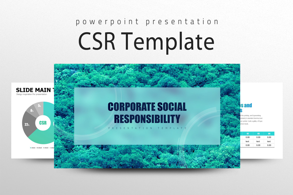 CSR PPT Template, a Presentation Template by GoodPello