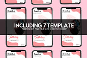 Instagram Stories Templates-Birthday, a Social Media Template by zoomdesigns (Thumbnail 5 of 6)