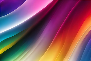 Abstract rainbow wave background