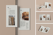 DL BiFold Brochure Mockup, an Advertising Mockup by Pikachudesign (Thumbnail 1 of 5)