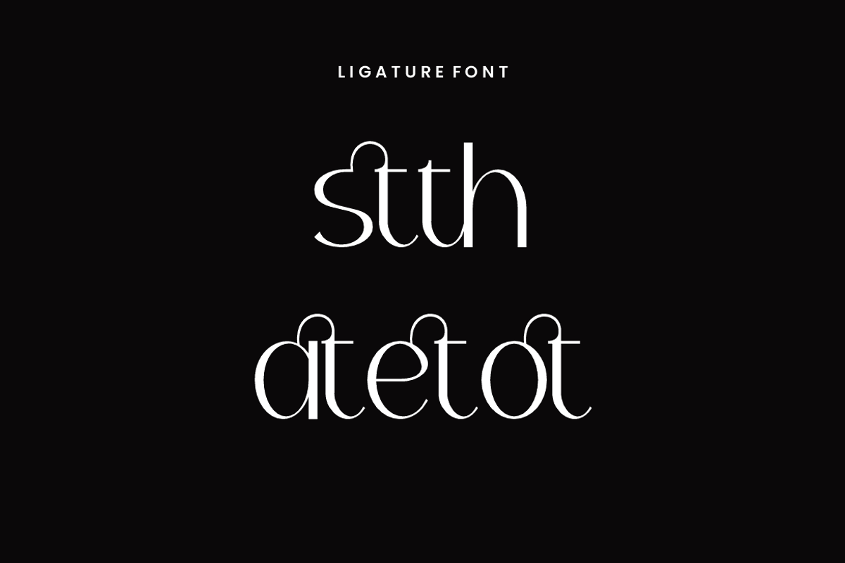 Gastye - Modern Aesthetic Font, a Sans Serif Font by QR Design Studio (Photo 7 of 12)