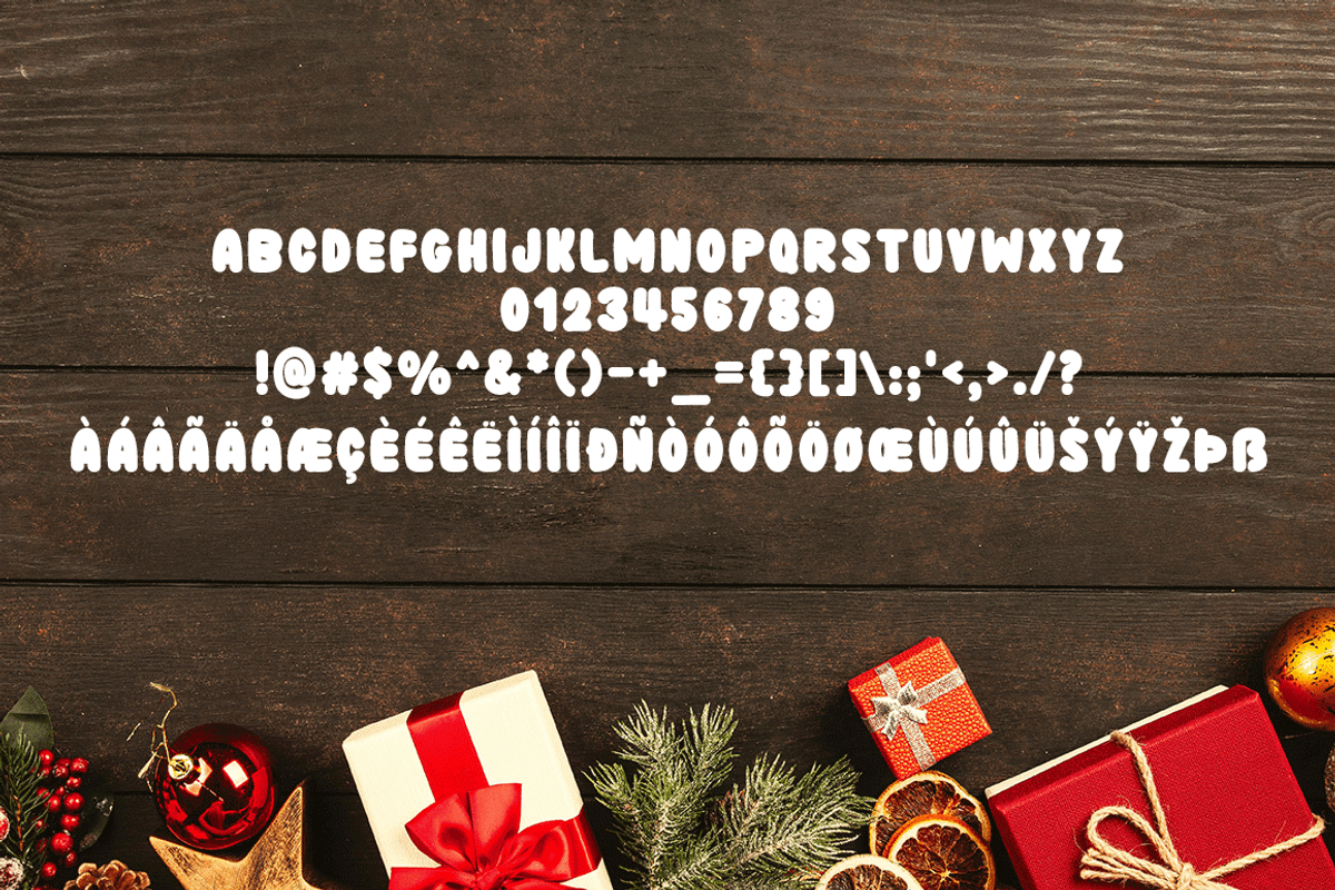 Revered Christmas Typeface, a Handwritten Font by Seemly Fonts (Photo 6 of 6)