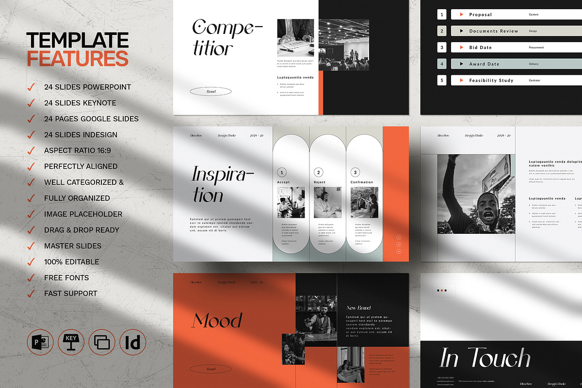Web Direction Template, a Presentation Template by WhiteGraphic (Photo 2 of 7)