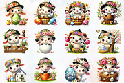 Easter day ram peeking clipart, an Illustration by RobertsArt (Thumbnail 6 of 7)