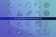 Acrylic Overlay Objects, an Object Graphic by The Fake PNG (Thumbnail 2 of 7)