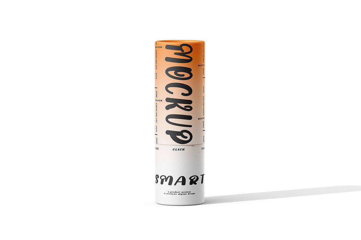 Paper Tube Mockup Set, a Packaging Mockup by pixelmock (Photo 7 of 13)