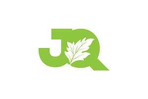 JQ or QJ logo and icon design