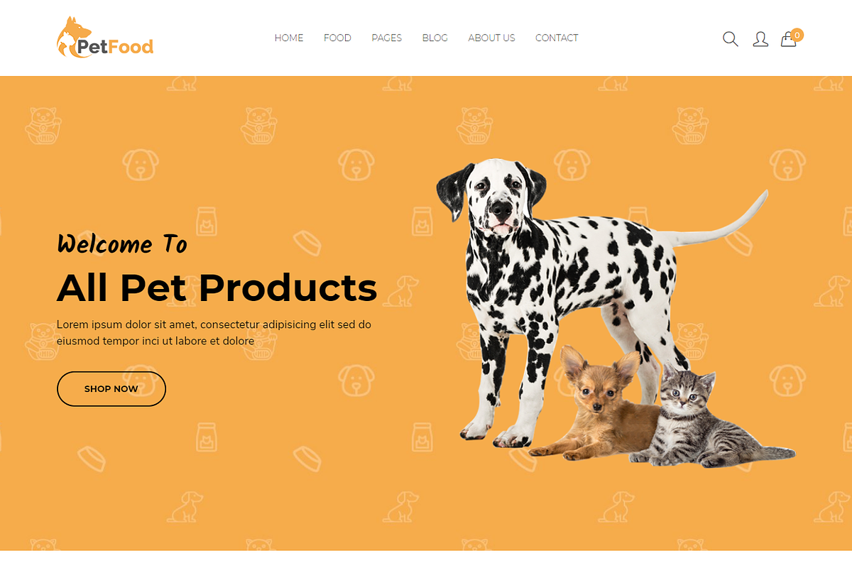 Animal Care Shopify Theme - PetFood, a Shopify Template by HasThemes (Photo 2 of 2)