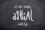 Ashial-Chalky style 50% off, a Sans Serif Font by Jadugar Design Studio (Thumbnail 1 of 9)
