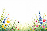 Summer Field Flower Lower Border, an Illustration by BIPLOB EXPERT (Thumbnail 3 of 14)