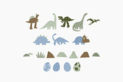 JURASSIC ADVENTURE. SVG, PNG, EPS, an Animal Illustration by Barkova Nadya (Thumbnail 4 of 5)