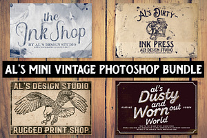 AL's Mini Photoshop Vintage Bundle