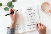 Nektarina Handwritten Font & Extras, a Font by Pencil Twist (Thumbnail 8 of 12)