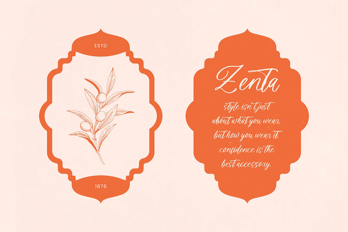 Denieda Marceline Bold Calligraphy, a Script Font by Letterena Studios Script (Photo 6 of 15)