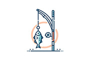 Minimal Fishing Rod, an Object Graphic by yasushie (Thumbnail 16 of 16)