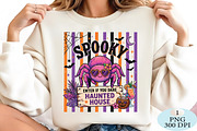 Spooky Spider Haunted House PNG, a Seasonal Illustration by Daily.Designs (Thumbnail 2 of 5)
