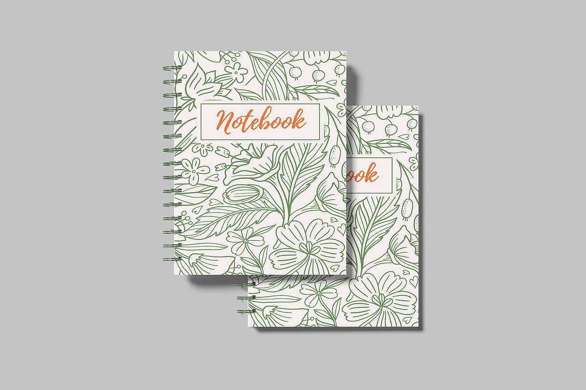 Spiral Notebook Mock-up, a Books & Magazine Mockup by Graphiculon (Photo 7 of 10)