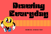 Chemical Studies Font, a Sans Serif Font by 177Studio (Thumbnail 4 of 8)