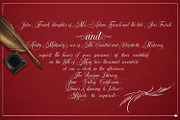 Khatija Calligraphy, a Script Font by Ridha-38.lineart (Thumbnail 5 of 15)