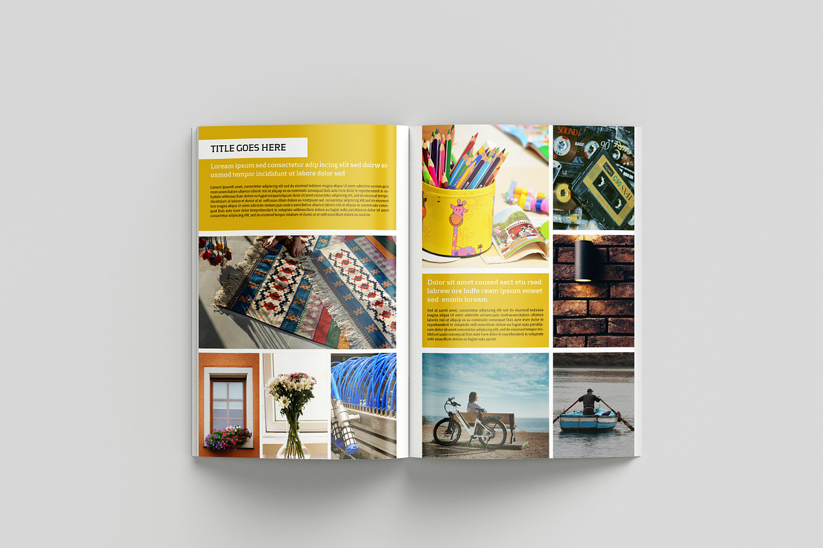 Multipurpose Portfolio, a Brochure Template by retrographix (Photo 6 of 9)
