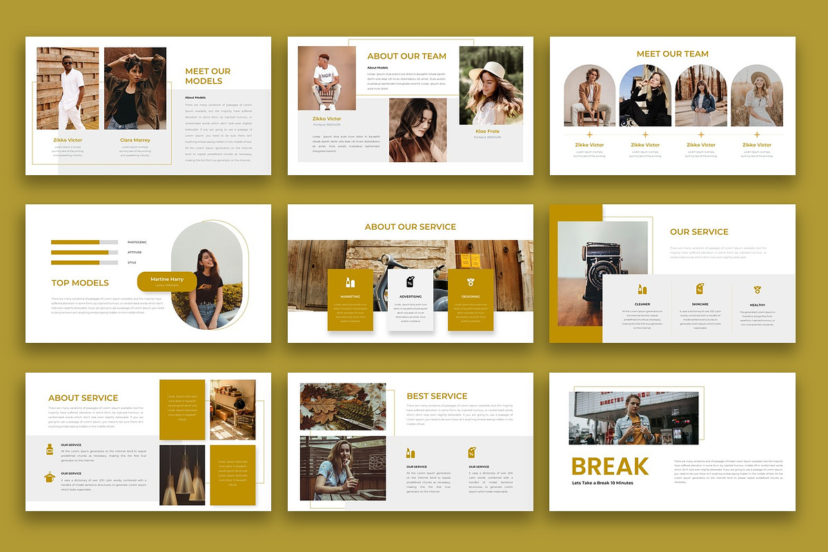 Lavida – Aesthetic Google Slide, a Presentation Template by kreatifreya (Photo 3 of 5)