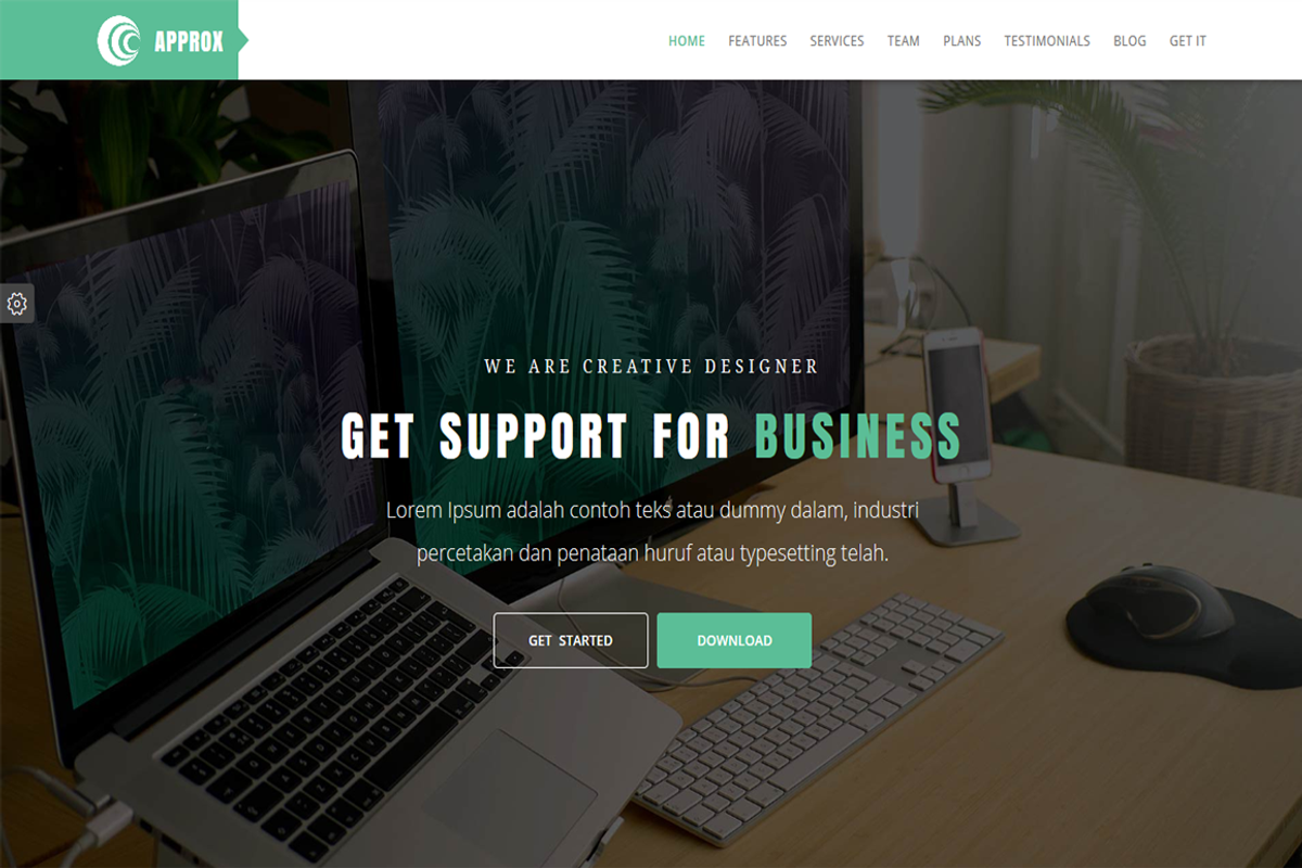 Approx - Responsive Landing Page, a Bootstrap Template by Script Eden (Photo 3 of 3)