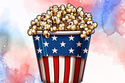 4th of July Sublimation Clipart Bund, a Background Graphic by Design Station (Thumbnail 3 of 6)