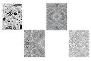 20 Doodle Coloring Pages, an Illustration by DoodleArtDesigns (Thumbnail 4 of 4)