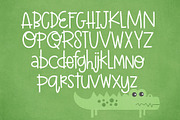 Later Alligator Font, a Sans Serif Font by Miss Kate (Thumbnail 2 of 2)