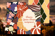 Autumn Golden Amber background, a Background Graphic by ma_i_vi (Thumbnail 2 of 10)