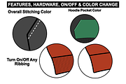 Basic Hoodie Vector Flat Mockup, a Hoody Mockup by Infinity Mockups (Thumbnail 5 of 9)