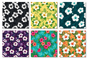 Hibiscus Flowers Digital Pattern, a Pattern Graphic by Dream Creation (Thumbnail 5 of 7)