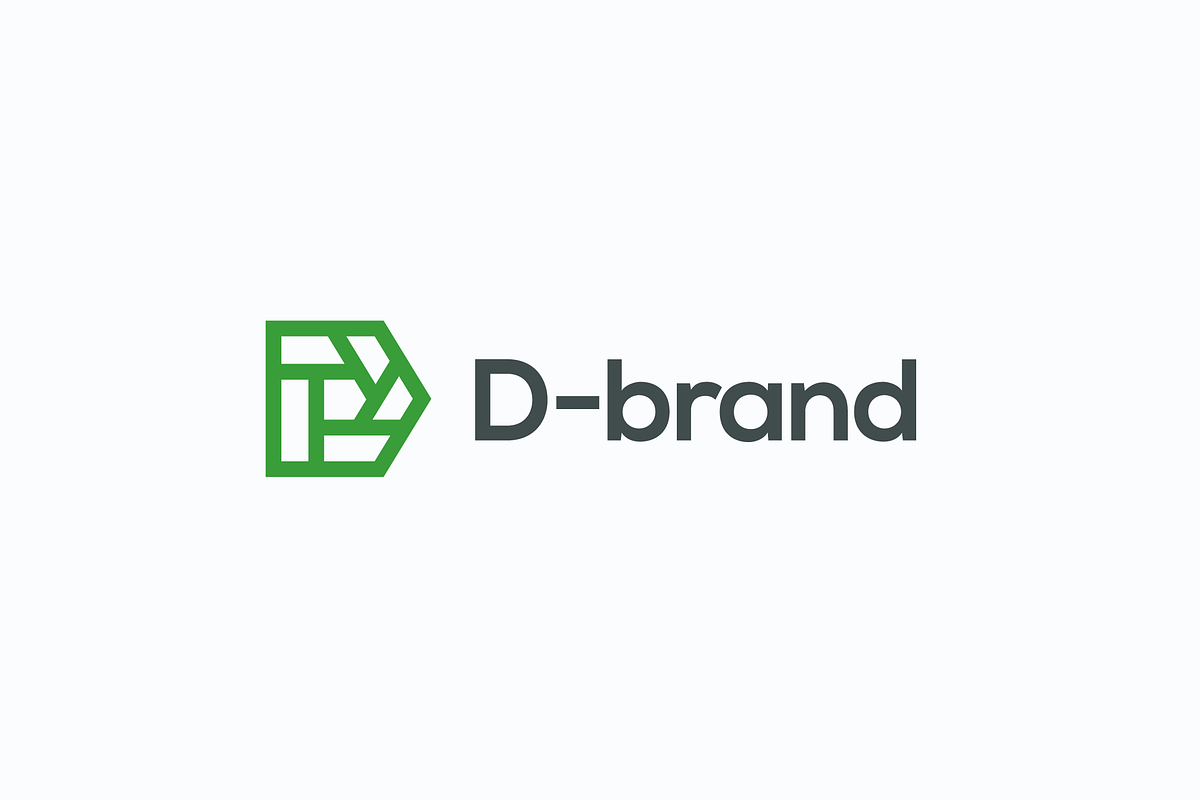 D-brand logo, a Branding & Logo Template by Vitalliy (Photo 1 of 2)
