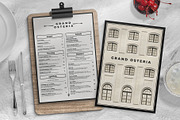 Food Menu Template, a Flyer Template by BrandPacks (Thumbnail 1 of 5)