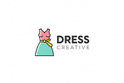 Dress Creative Logo, a Branding & Logo Template by Logocreative (Thumbnail 2 of 2)